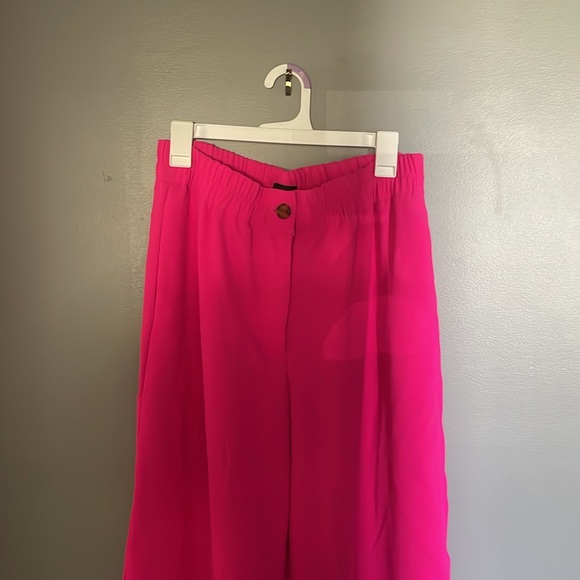 J Crew Hot Pink Slacks - Picture 3 of 5